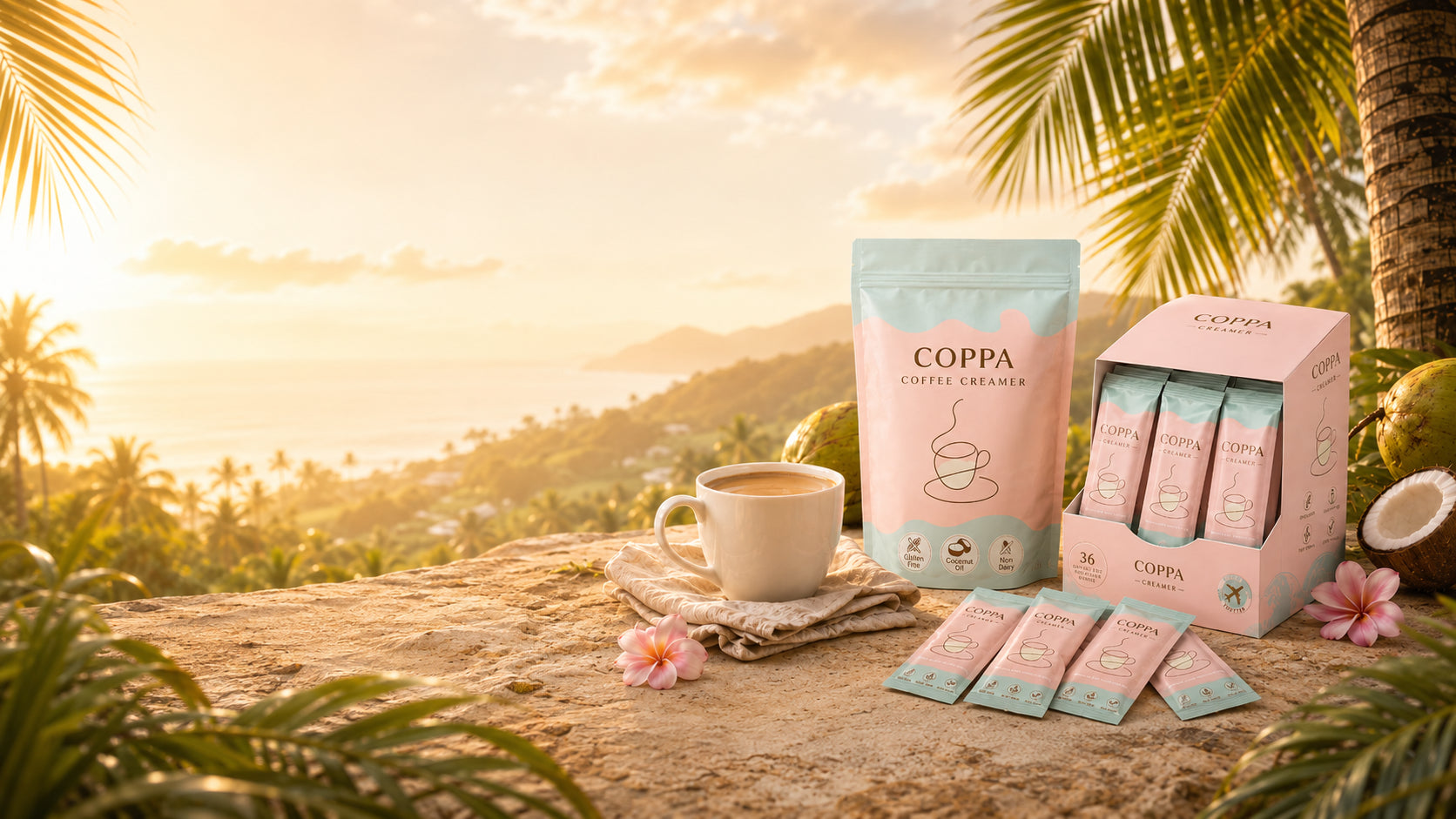Coppa coffee creamer